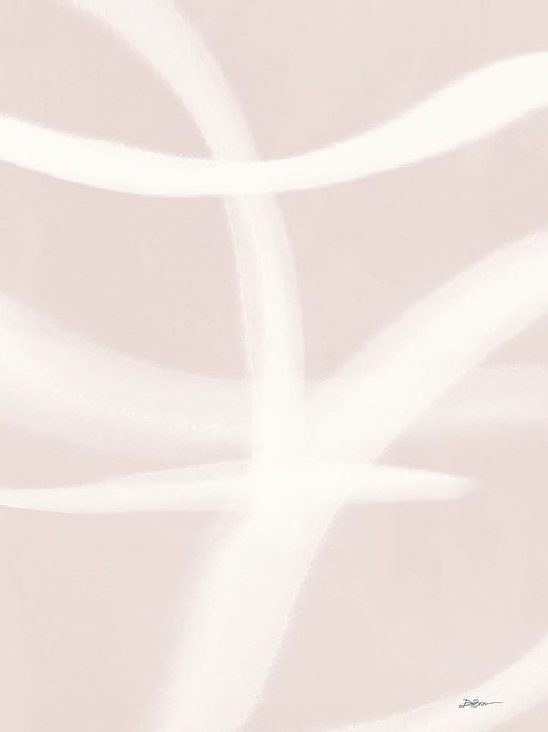 Blush Strokes 1 Poster Print - Denise Brown