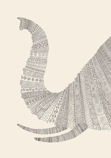 Elephant NAo1 Poster Print - Florent Bodart