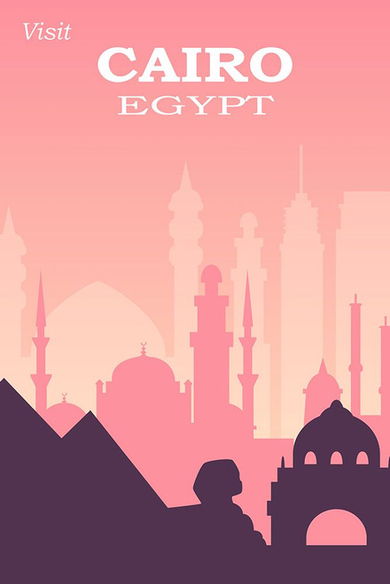 Cairo Travel Poster Poster Print - Travel Posters Vintage