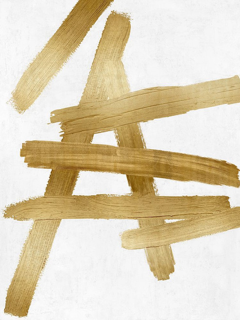 Crossroads Gold III Poster Print - Ellie Roberts