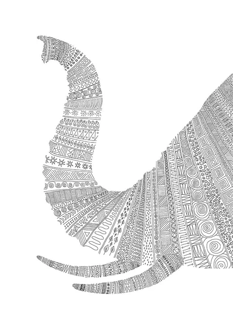 Elephant NAo3 Poster Print - Florent Bodart