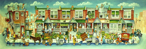 Addison Street Poster Print - Bill Bell