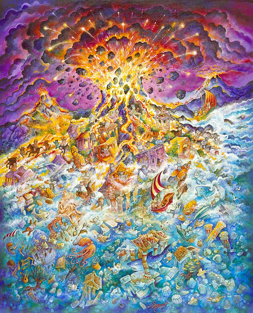 Catlantis Poster Print - Bill Bell