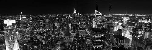 New York Vertical Panoramic II Poster Print - Studio Praxis