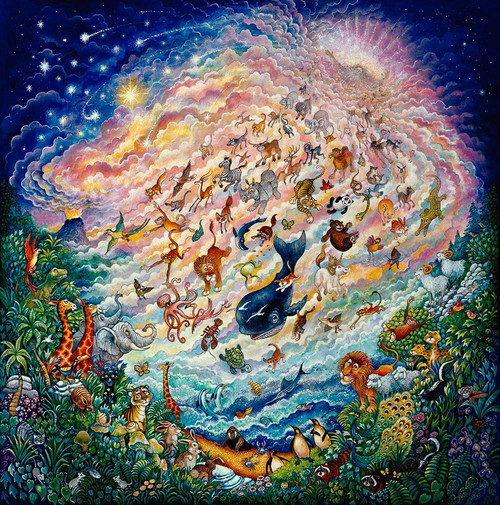 In The Beginning Poster Print - Bill Bell
