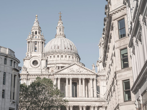 St Pauls cathedral Poster Print - Assaf Frank