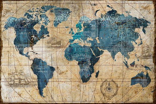 A Connected World Poster Print - Licensing Studio Art