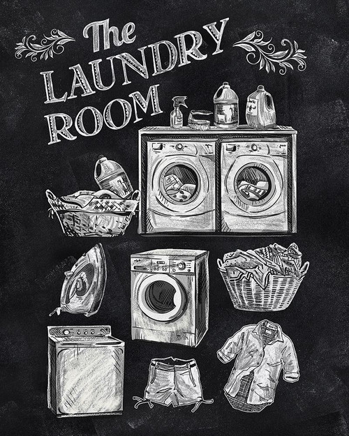 Laundry Room Poster Print - Conrad Knutsen
