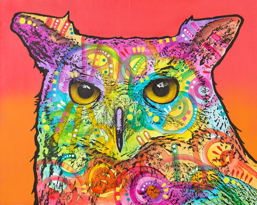 Red Owl Poster Print - Russo Collection Dean