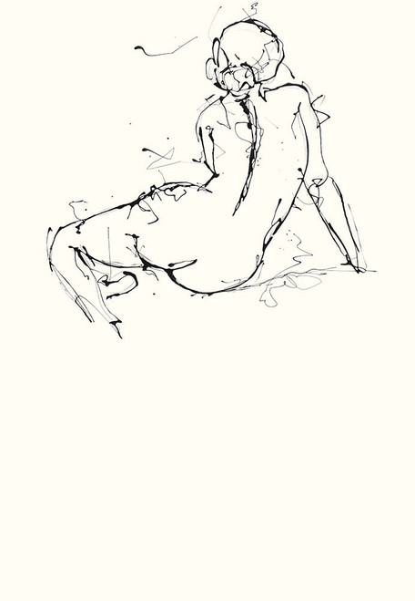 Contour Figure 6 Poster Print - Studio STA