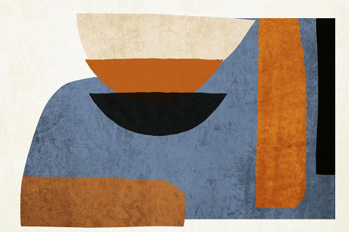 Geometric Shapes Composition VII Poster Print - Irena Orlov