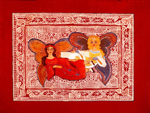 Angel Babies Poster Print - Kristin Nelson