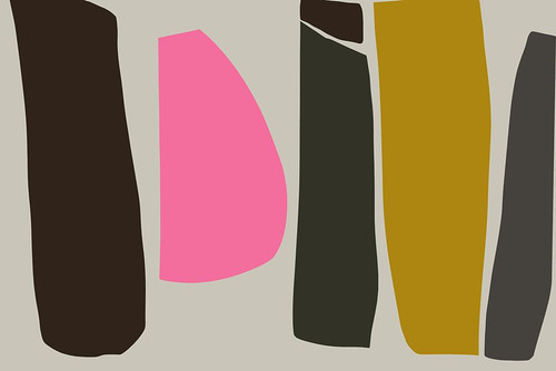 Geometric Shapes Composition III Poster Print - Irena Orlov