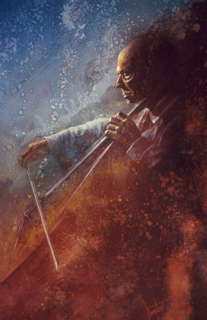 The Cello Player Poster Print - Denton Lund