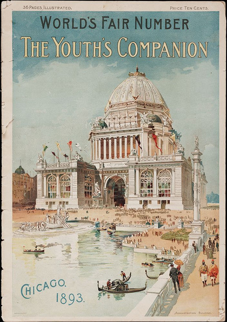 Chicago-1893 Poster Print - Fair Posters Worlds