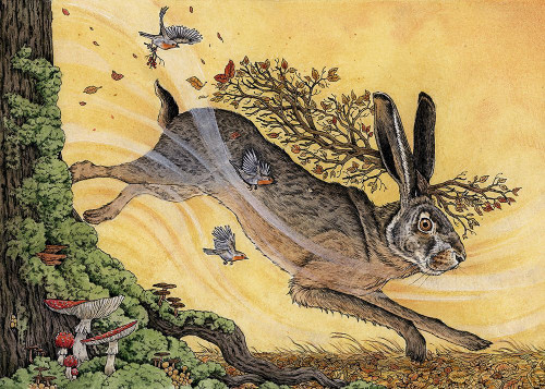 Autumn Winds Poster Print - Lea Chaillaud