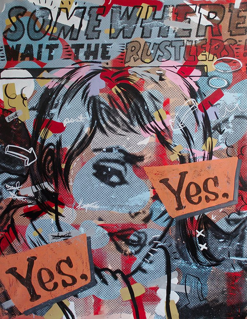 Yes Yes Poster Print - Dan Monteavaro