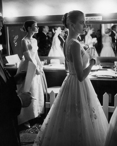 Audrey Hepburn, Grace Kelly, 1954 Poster Print - Hollywood Archive Vintage