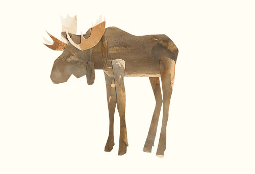 Moose Poster Print - Brenna Harvey