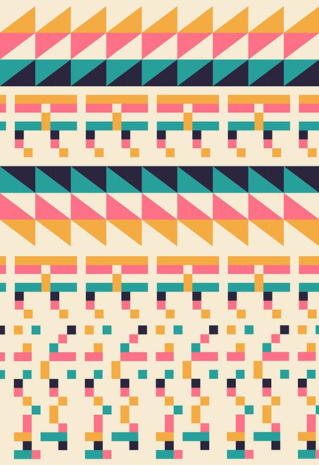 Pattern NAo1 Poster Print - Florent Bodart
