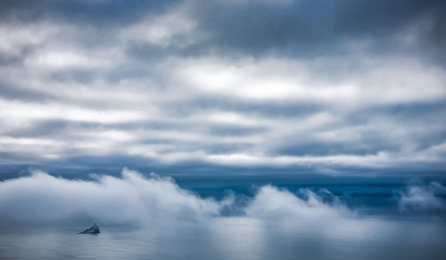 Lighthouse in the Bay Poster Print - Don Schwartz