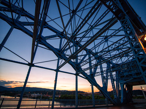 Market Bridge Afternoon 3 Poster Print - Rachel Lee