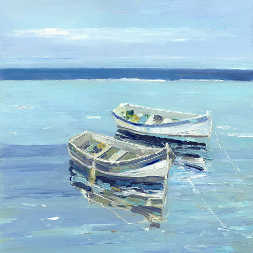 Morning Mooring I Poster Print - Sally Swatland