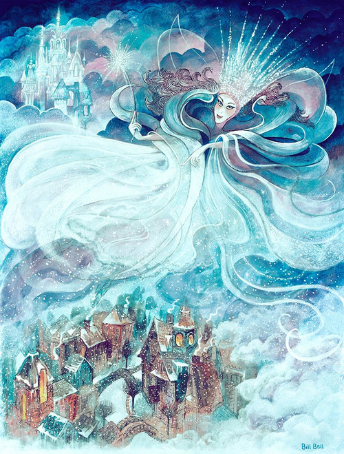 The Snow Queen 2 Poster Print - Bill Bell