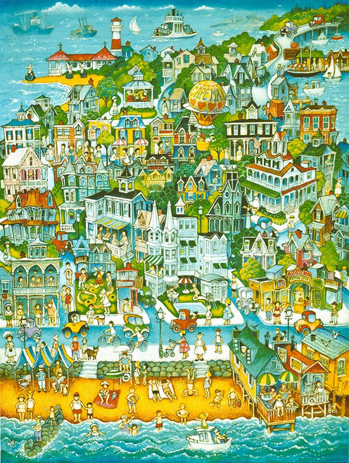 Cape May Summer Poster Print - Bill Bell