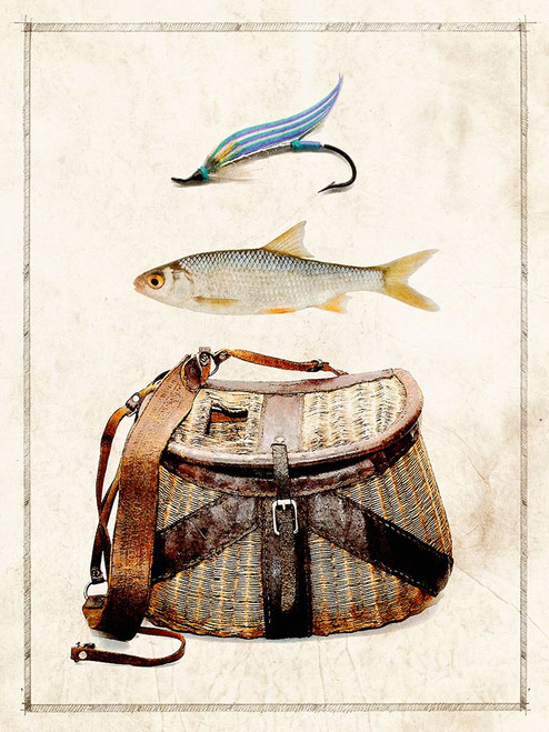 Lure, Fish, Basket Poster Print - ArtLab GI