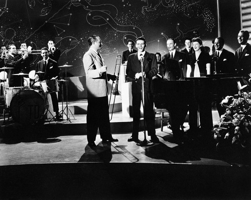 Frank Sinatra and the Tommy Dorsey Orchestra-1942 Poster Print - Music Archive Vintage