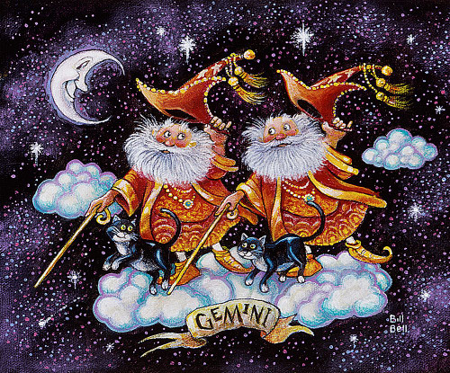 Gemini Poster Print - Bill Bell