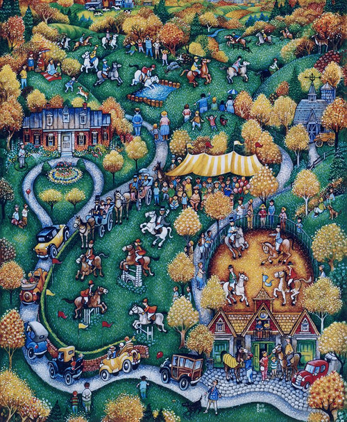 Horse Show Poster Print - Bill Bell