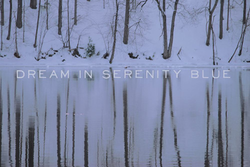 Dream in Serenity Blue Poster Print - Licensing Studio Art