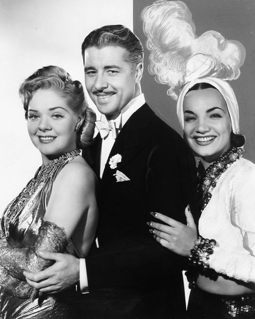 Don Ameche, Alice Faye, Carmen Miranda, That Night in Rio, 1941 Poster Print - Hollywood Archive Vintage