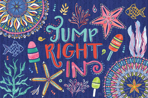 Along The Coast I Poster Print - Dina June