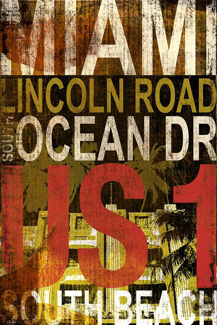 Miami 2 Poster Print - Cory Steffen