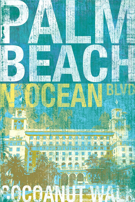 Palm Beach 2 Poster Print - Cory Steffen