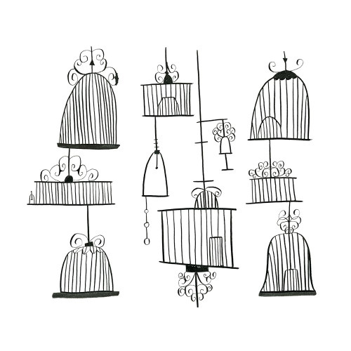 Birdcage 2 Poster Print - Erin Lin