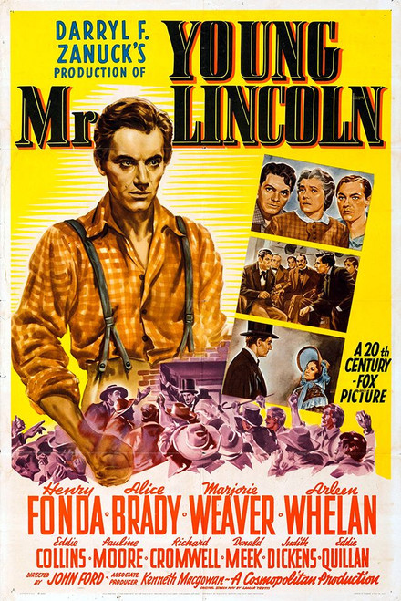 Young Mr. Lincoln-1939 Poster Print - Hollywood Archive Vintage