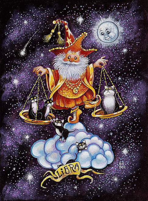 Libra Poster Print - Bill Bell