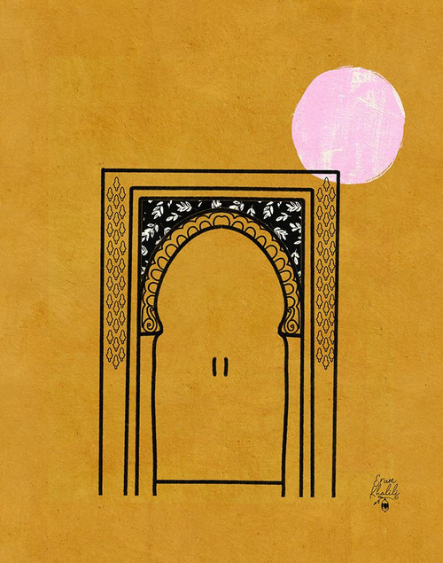 Door To Marrakesh Poster Print - Erum Khalili