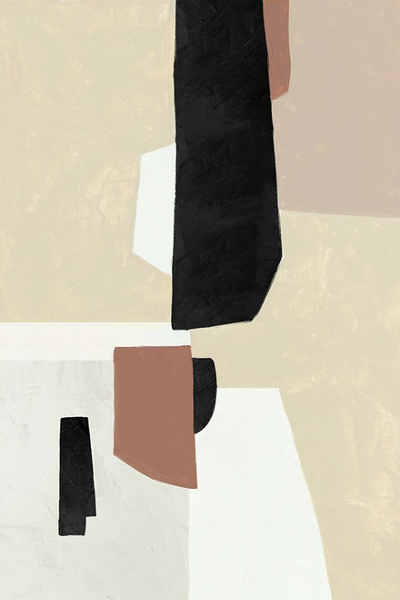 Blocked Neutral I Poster Print - Q Jacob