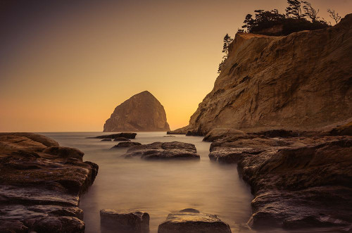 Cove Sunset Poster Print - Don Schwartz