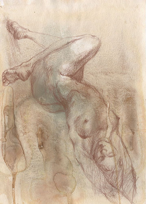 Naked Passion Poster Print - Samira Yanushkova