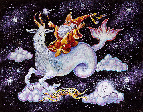 Capricorn Poster Print - Bill Bell