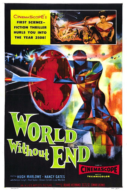 World Without End-1956 Poster Print - Hollywood Archive Vintage