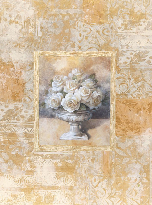 White Rose DamasqueI Poster Print - Unknown