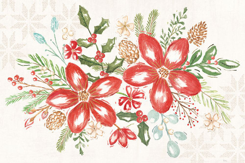 Elegant Holiday I Poster Print - Veronique Charron