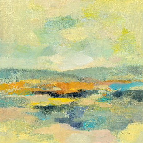 Chartreuse Hills I Poster Print - Silvia Vassileva